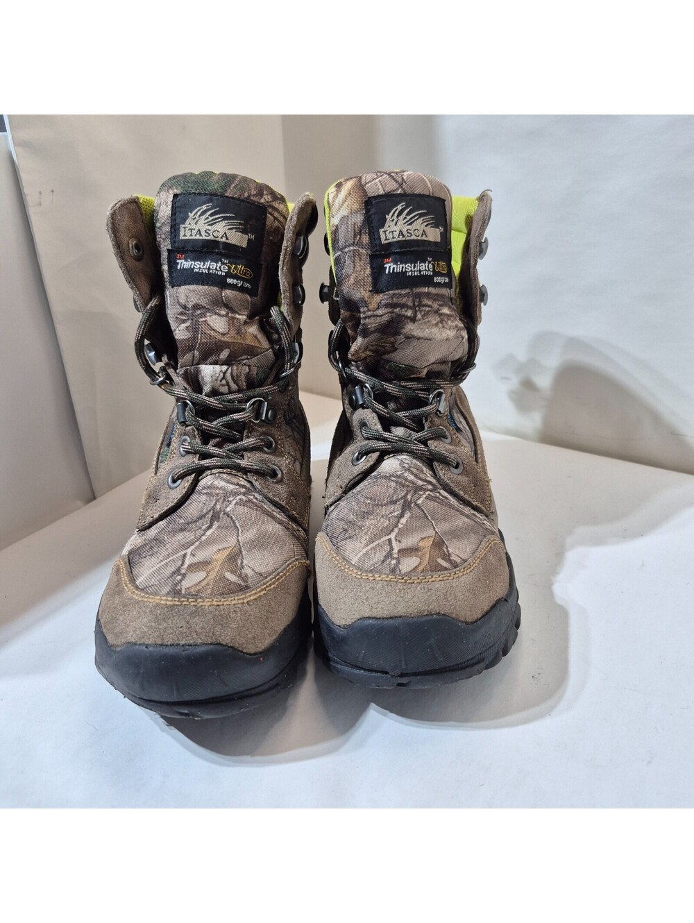 Itasca Big Buck Realtree Thinsulate 800 Gram Waterproof Boots Youth Sz 5 Hunt